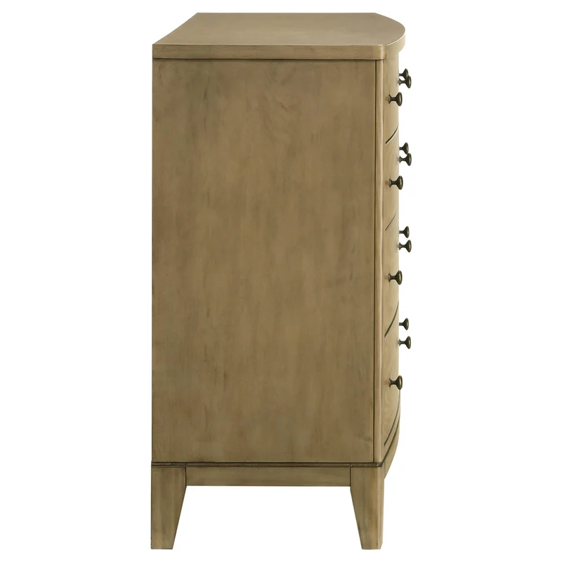 Coaster Furniture Granada 224923 8-Drawer Dresser Cabinet - Natural Pine