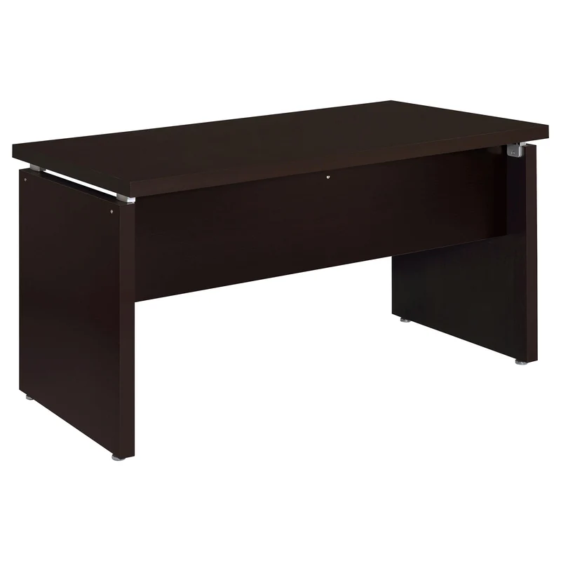 Coaster Furniture Skylar 800891L 83-inch L-Shaped Office Computer Desk - Cappuccino