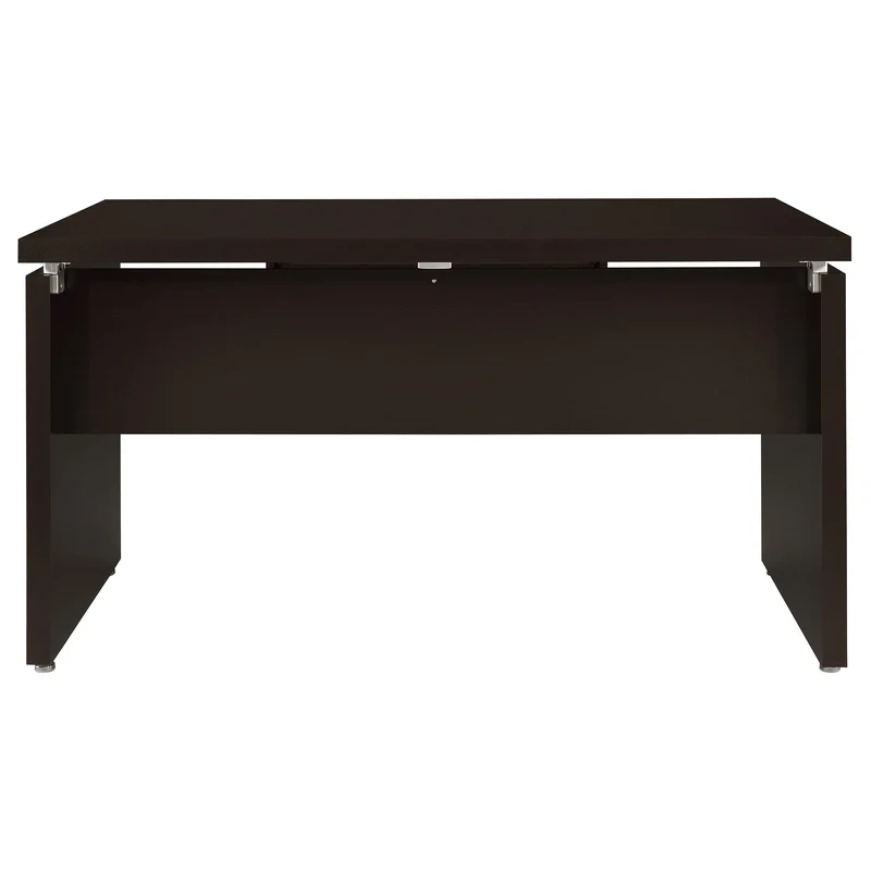 Coaster Furniture Skylar 800891L 83-inch L-Shaped Office Computer Desk - Cappuccino