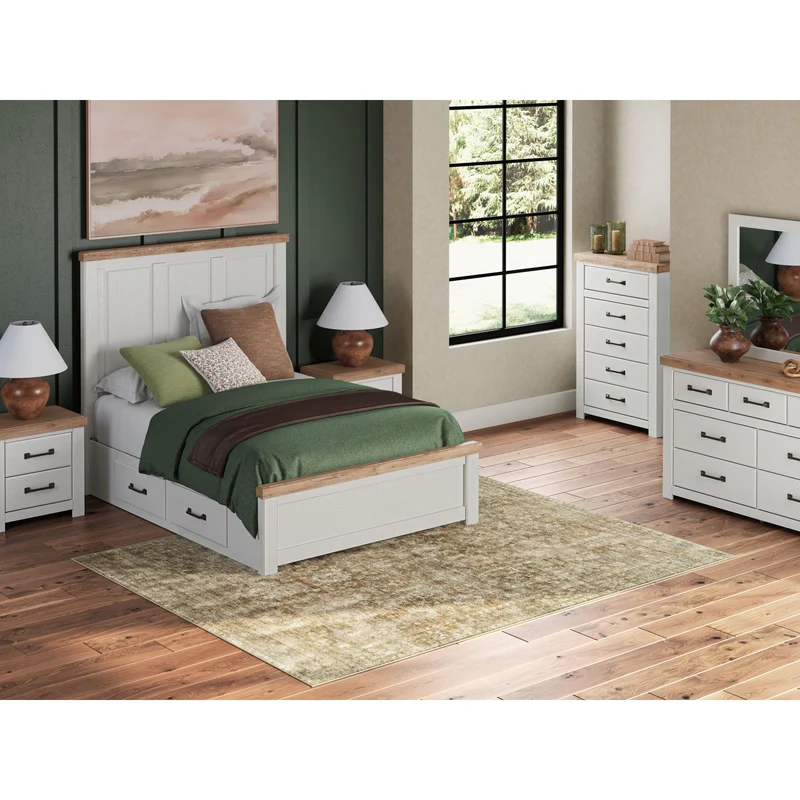 Benchcraft Savonport 7-Drawer Dresser with Mirror B4615-31/B4615-36