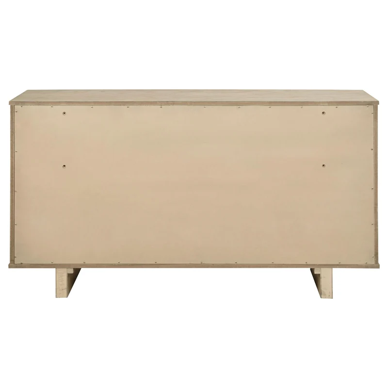 Coaster Furniture Kailani 225043 9-Drawer Dresser Cabinet - Beige Oak