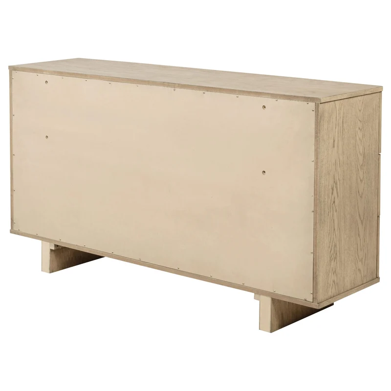 Coaster Furniture Kailani 225043 9-Drawer Dresser Cabinet - Beige Oak