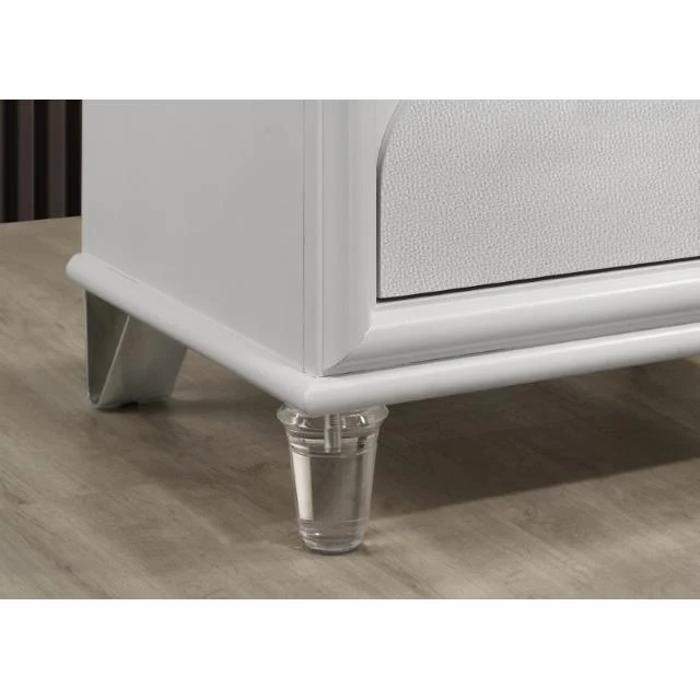 Furniture of America Lareina FM72081WH-N Nightstand
