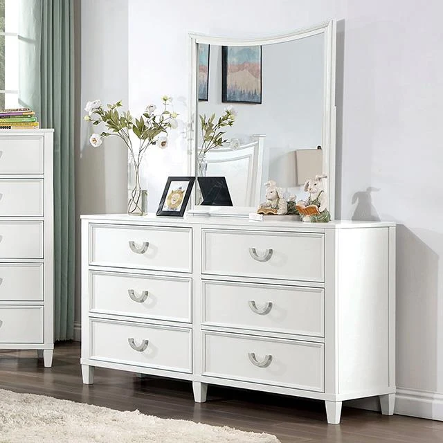 Furniture of America Lycoris CM7477WH-D Dresser