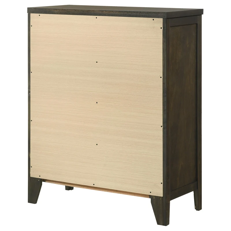 Coaster Furniture Wilkes 224425 4-Drawer Chest of Drawers - Dark Cocoa
