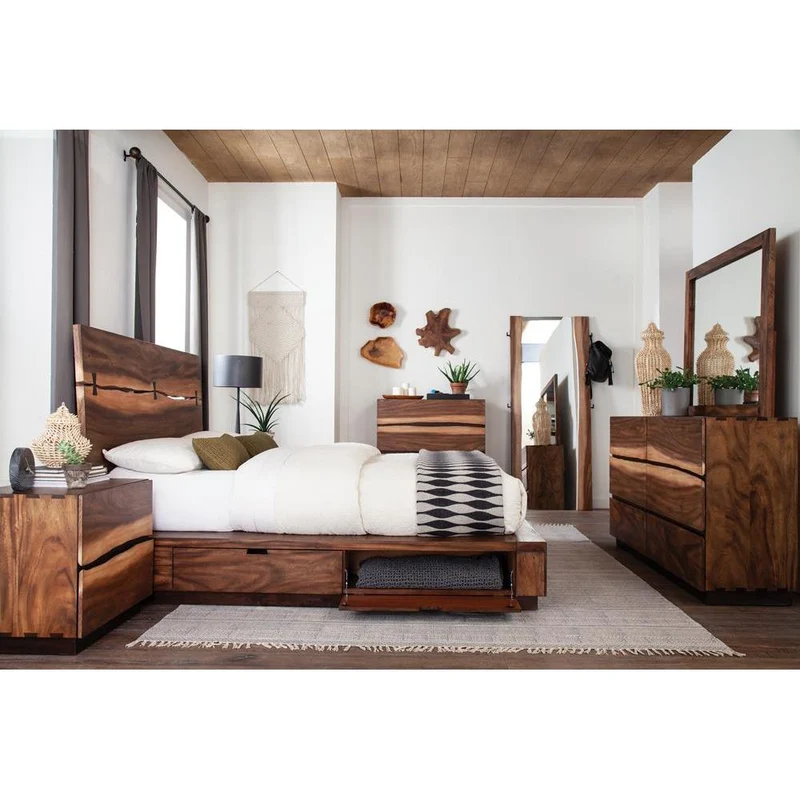 Coaster Furniture Winslow 223250SQ-S5 7 pc Queen Platform Bedroom Set