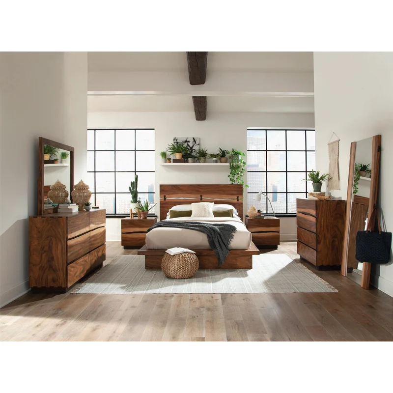 Coaster Furniture Winslow 223250Q-S5 7 pc Queen Platform Bedroom Set