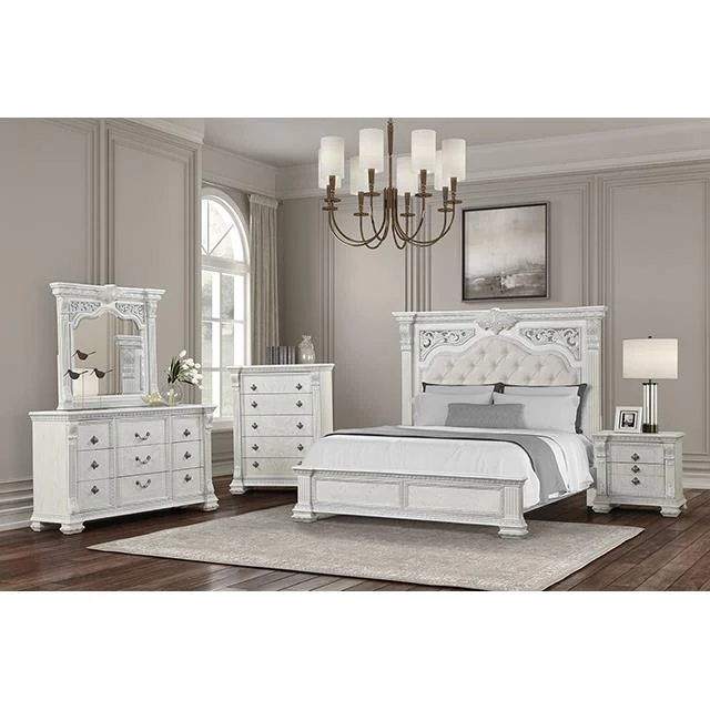 Furniture of America Promenade FM70001WH-M Mirror