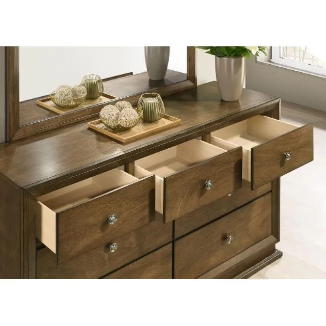 Furniture of America Kirkham FM7213WN-D 7-Drawer Dresser