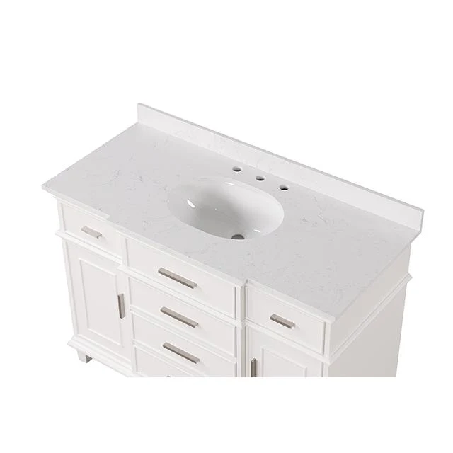 Furniture of America Zadar TM-CT009WH-48+09WH Vanity Set