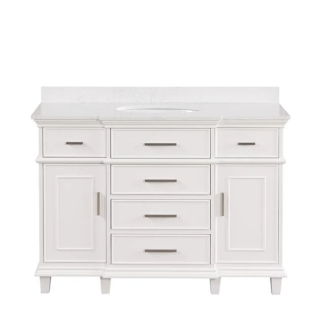 Furniture of America Zadar TM-CT009WH-48+09WH Vanity Set