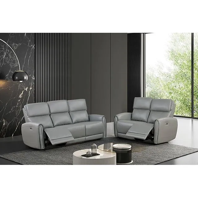 Furniture of America Schlieren FM6012GY-SF-PM Power Sofa