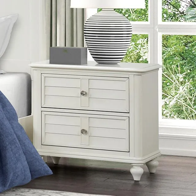 Furniture of America Whitehaven FM7708WH-N Nightstand