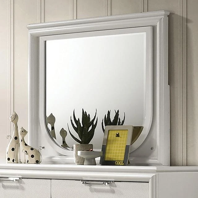 Furniture of America Lareina FM72081WH-M Mirror
