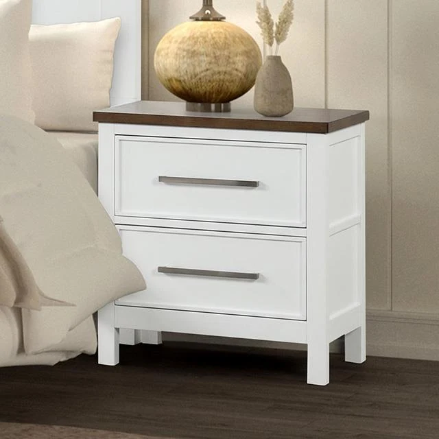 Furniture of America Pinetop FM7171WH-N Nightstand