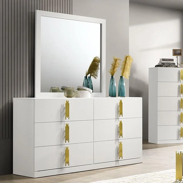 Furniture of America Basildon FM7271WH-D Dresser
