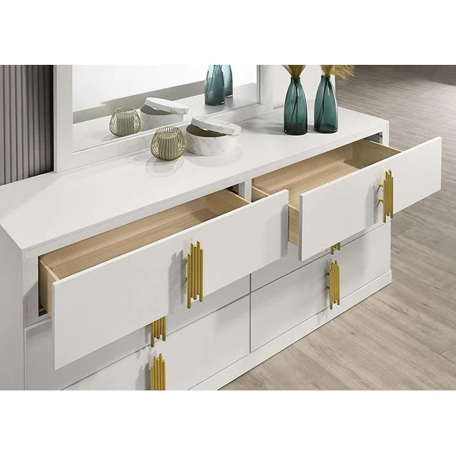 Furniture of America Basildon FM7271WH-D Dresser