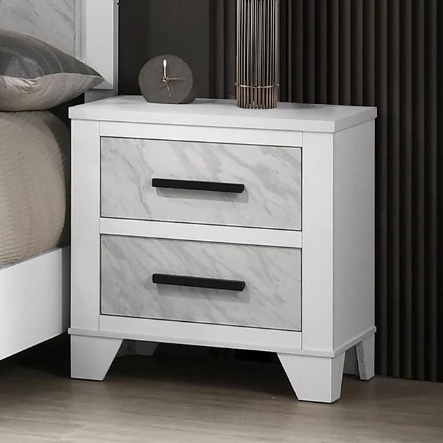 Furniture of America Darlene FM72018WH-N Nightstand