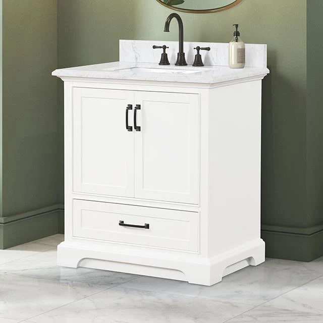 Furniture of America Arthur TM-VS002WH-31 30" Bathroom Vanity