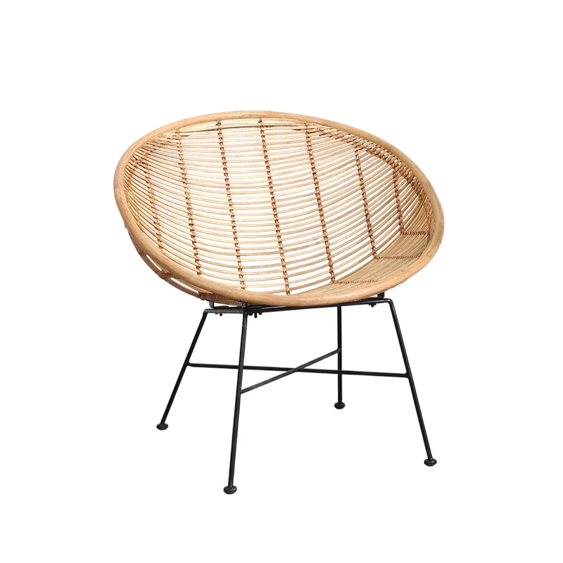 Circular Wrap-Around Rattan Chair - Ergonomic Comfort Hand-Woven & Breathable Chair For Garden