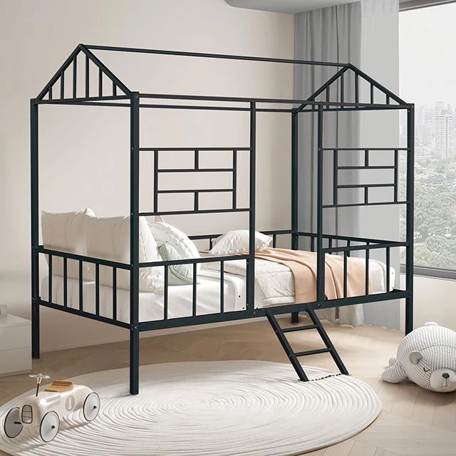 Furniture of America Rhonda FM-BK908BK-T Twin Loft Bed