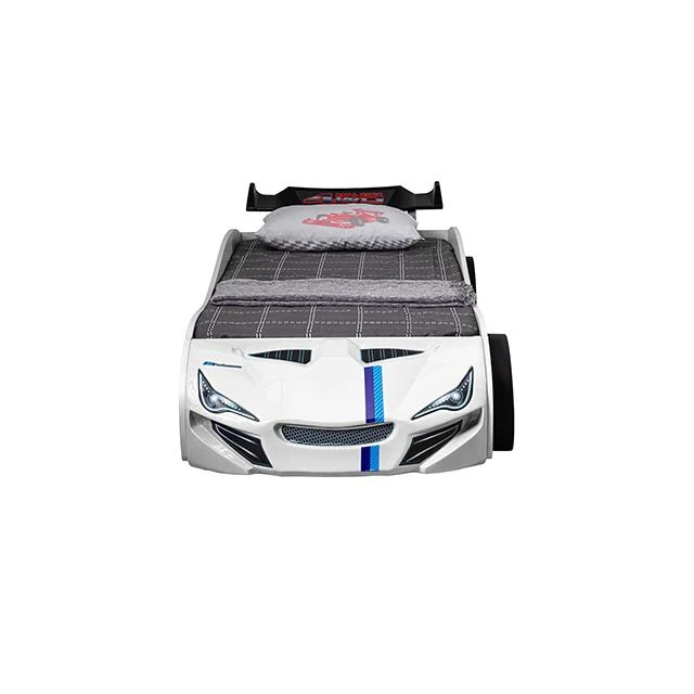 Furniture of America Tracklite FOA7735WH-BED Car Bed