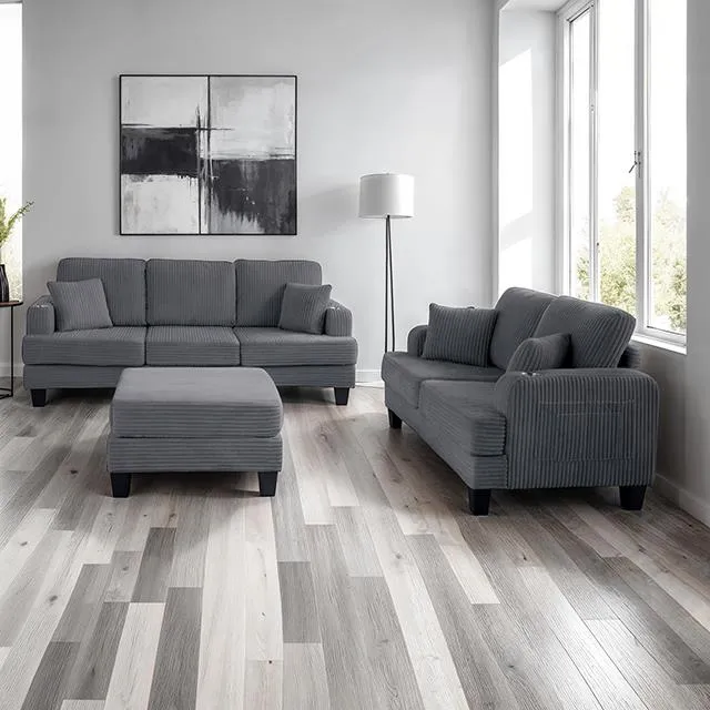 Furniture of America Moretaine SL6932DG-SF-PK Sofa