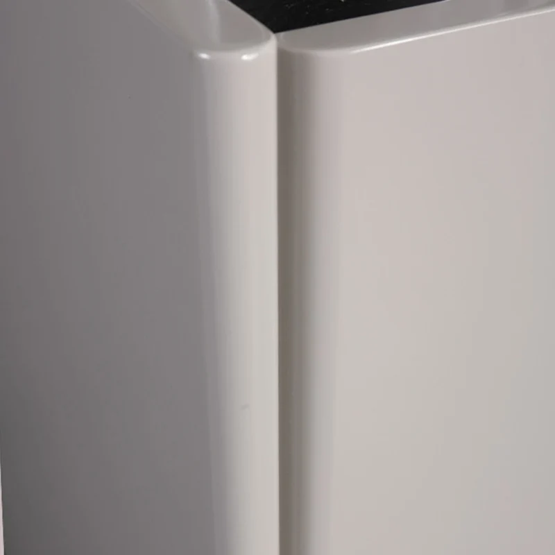 Premium Wood Veneer Nightstand - Sleek Design & Durable Build Bedside Table 1-Drawer For Bedroom