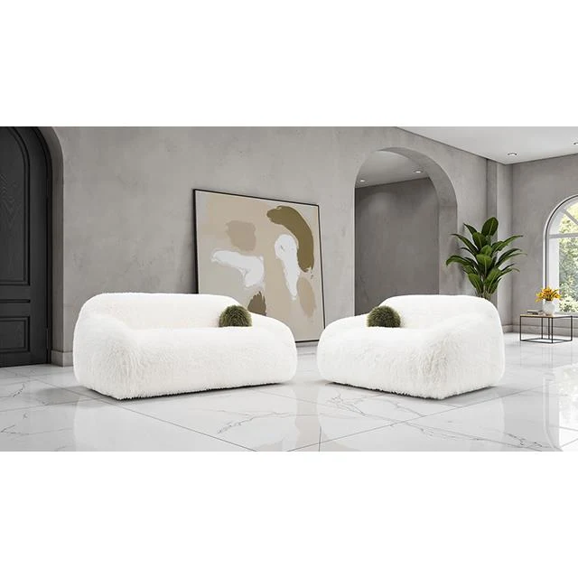 Furniture of America Darwen FM64006WH-SF Sofa