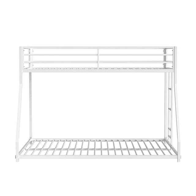Furniture of America Rothwell FM-BK1200WH-TF Twin/Full Metal Bunk Bed