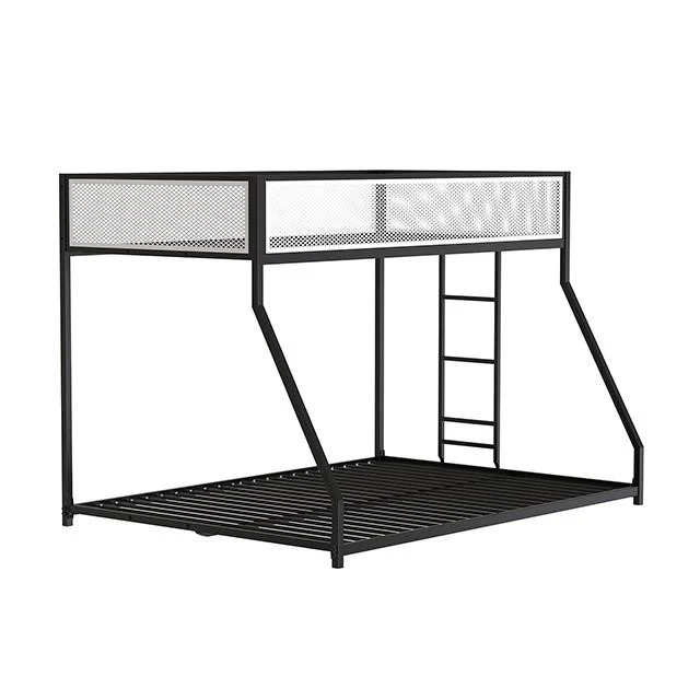 Furniture of America Southall FM-BK1201BK-TF Twin/Full Metal Bunk Bed