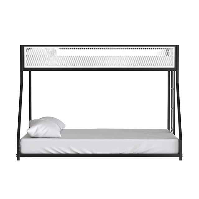 Furniture of America Southall FM-BK1201BK-TF Twin/Full Metal Bunk Bed