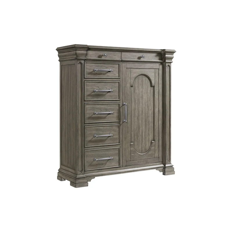 Elements International Kings Court B.10315.DCH 1 Door And 7-Drawer Chest