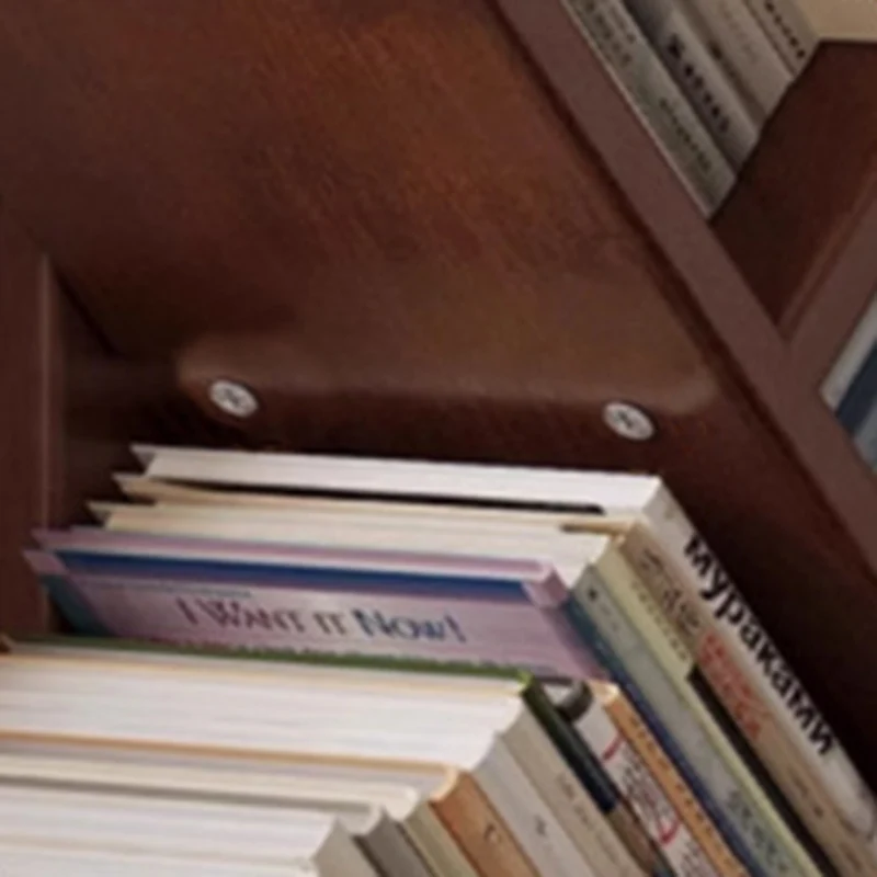 Contemporary Creative Treehouse-Shaped Rubberwood Plywood Bookshelves 5/7 Tier For Home Office