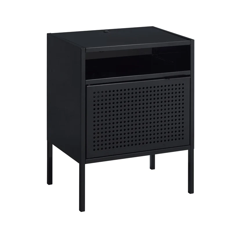 Elements International Ember CEB800NSE Nightstand - Black
