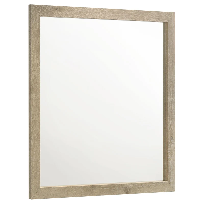 Coaster Furniture Oakglen 225104 Dresser Mirror - Weathered Oak