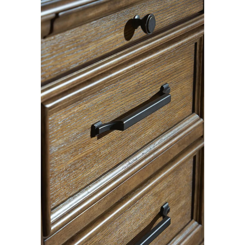 Signature Design by Ashley Karallin 10-Drawer Dresser with Mirror PCB782-31/PCB782-36