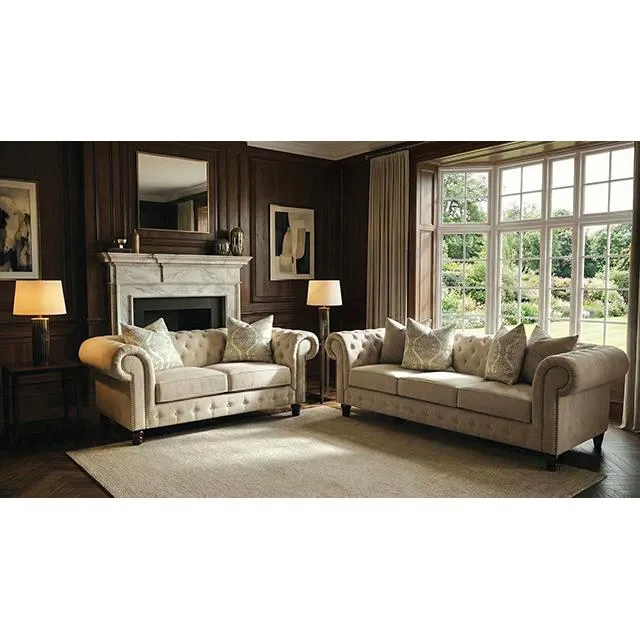 Furniture of America Ammirati FM64011BG-SF Sofa