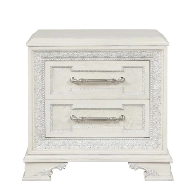 Furniture of America Stella Mia FM70000WH-N Nightstand