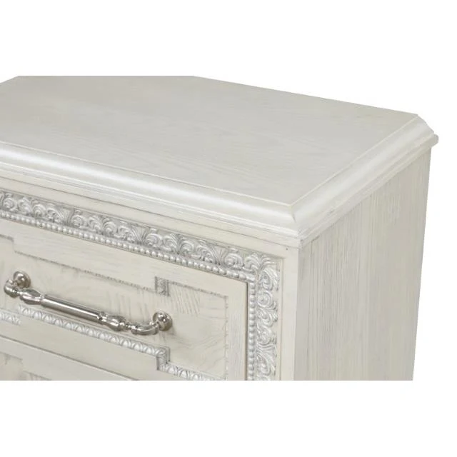 Furniture of America Stella Mia FM70000WH-N Nightstand