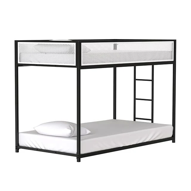 Furniture of America Southall FM-BK1201BK-TT Twin/Twin Metal Bunk Bed