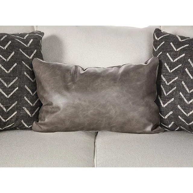 Furniture of America Hyde Park SM1254-SF Oversized Sofa with Pillows