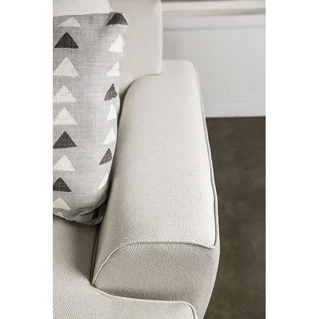Furniture of America Hyde Park SM1254-SF Oversized Sofa with Pillows