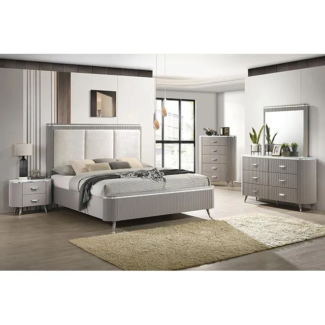 Furniture of America Aldridge FM7243GY-M Mirror