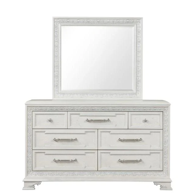Furniture of America Stella Mia FM70000WH-D Dresser
