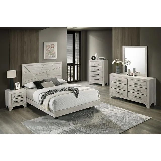 Furniture of America Dubuque FM72003LG-N Nightstand