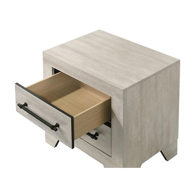 Furniture of America Dubuque FM72003LG-N Nightstand