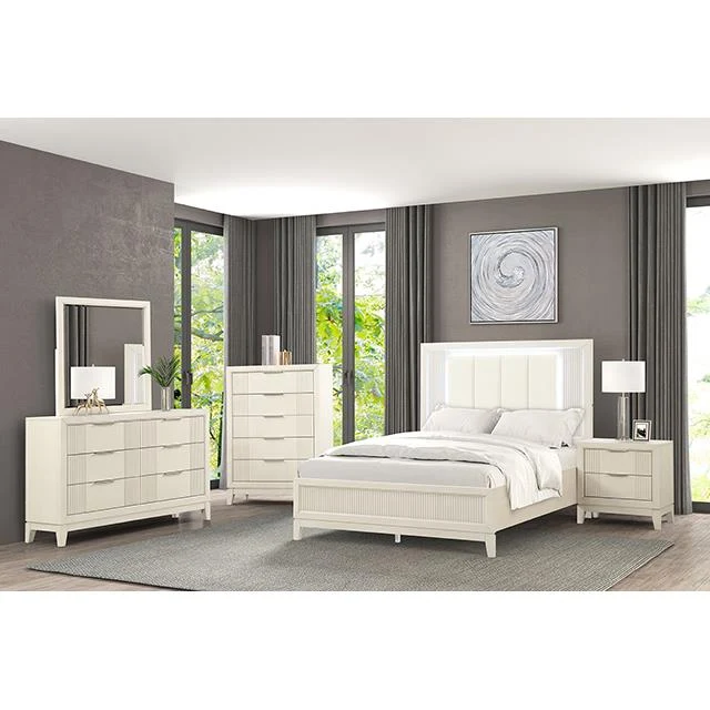 Furniture of America Isadore FM7700WH-D Dresser