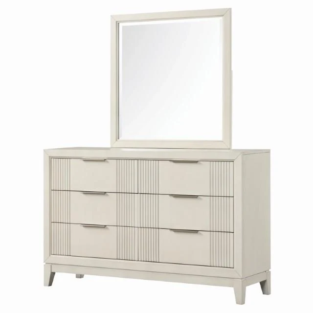 Furniture of America Isadore FM7700WH-D Dresser