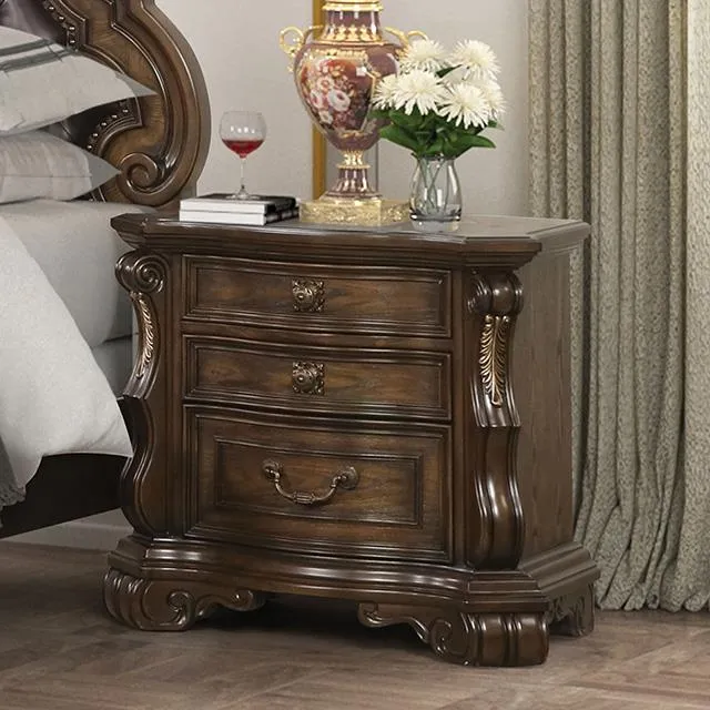 Furniture of America Leovanni FM70003DB-N Nightstand
